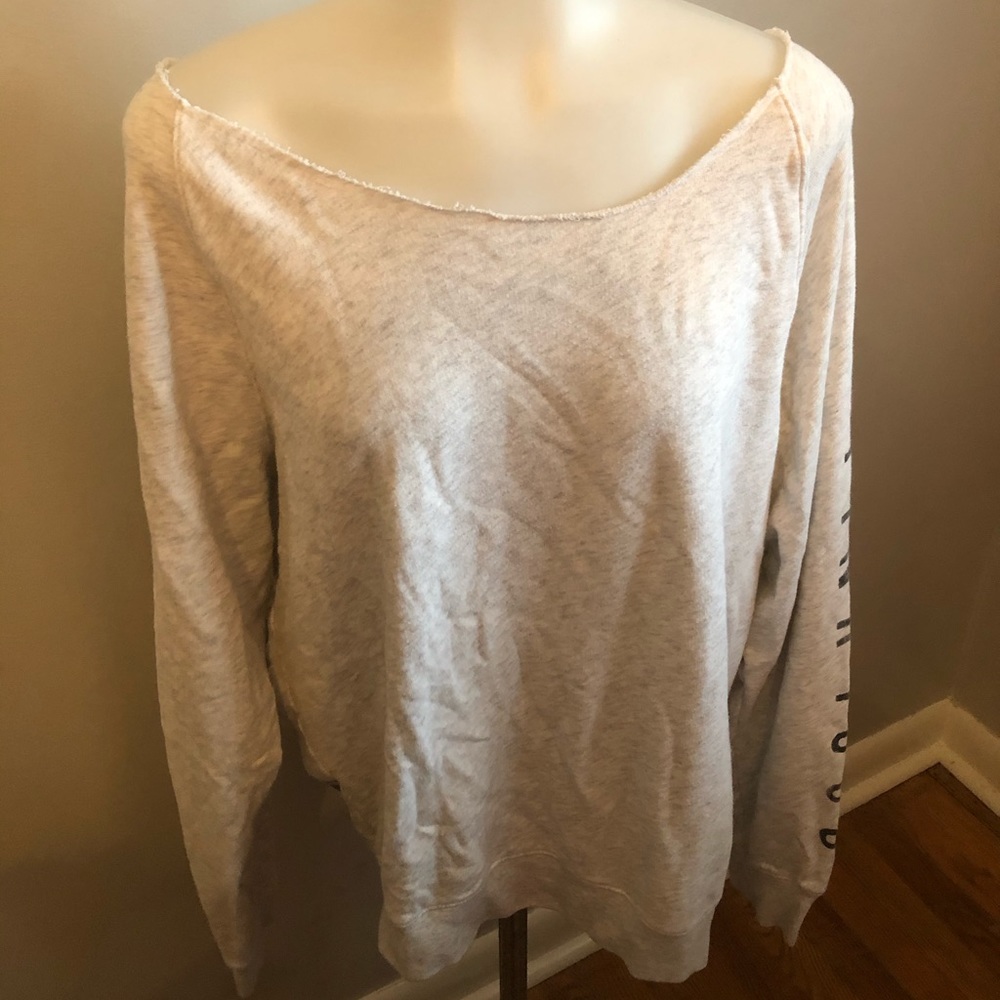 Pink long sleeve top
